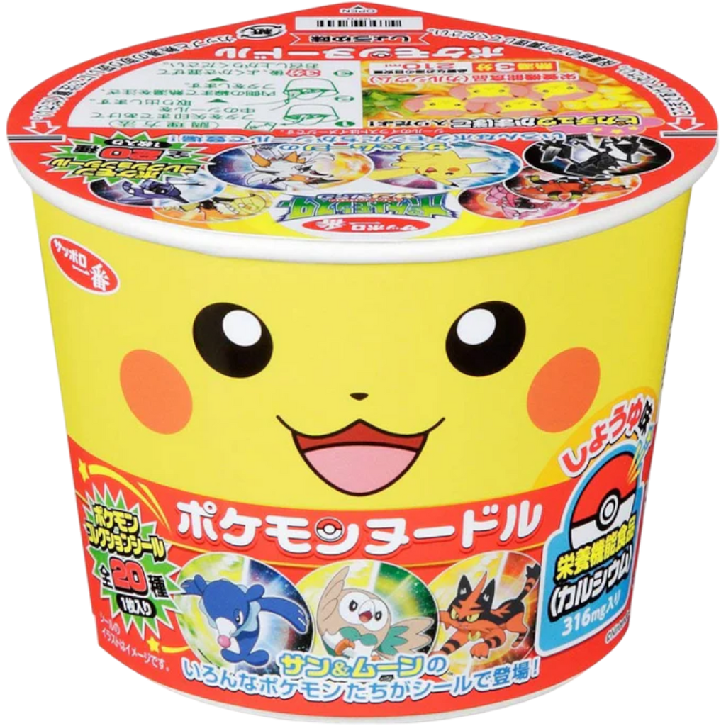 Pokemon Shoyu Soy Sauce Flavour Ramen Noodles Bowl - 1.31oz (37g)