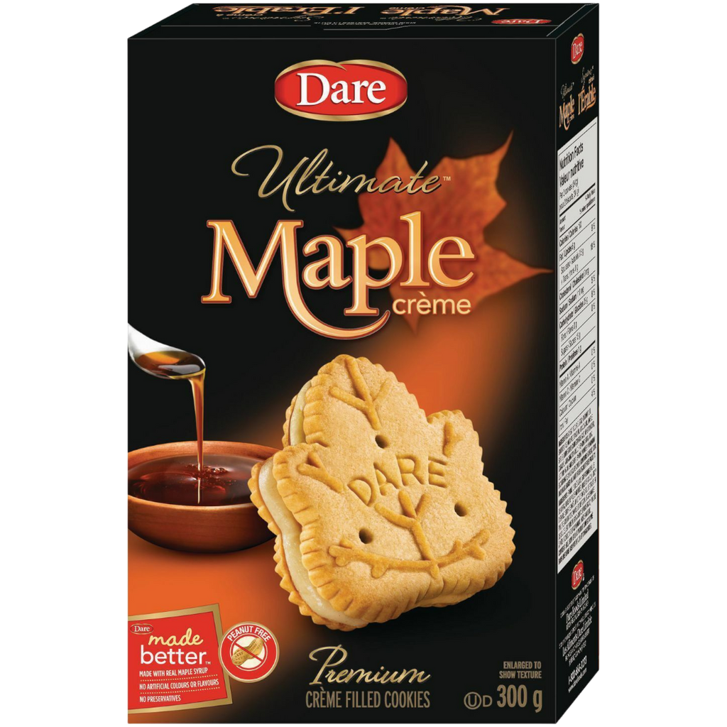 Dare Ultimate Maple Crème Sandwich Cookies (Canada) - 10.6oz (300g)