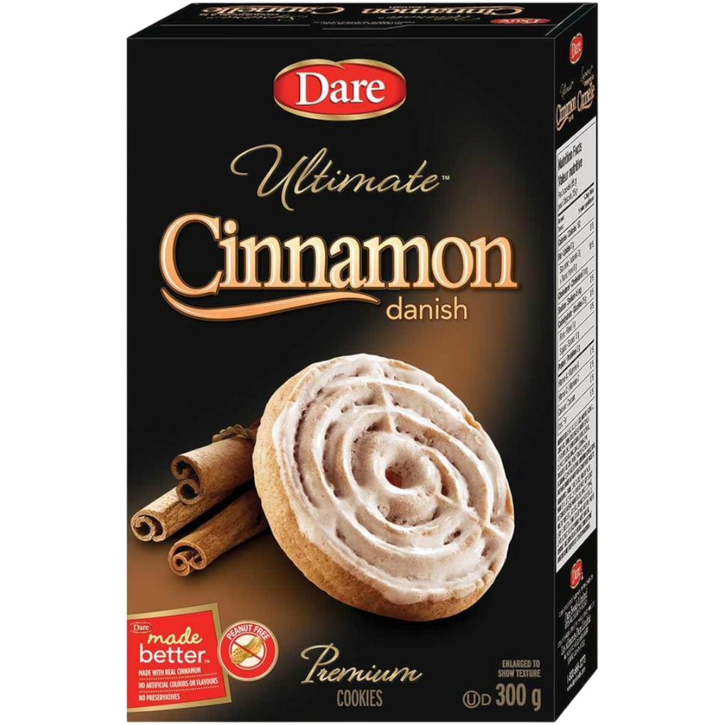 Dare Ultimate Cinnamon Danish Premium Cookies (Canada) - 10.6oz (300g)