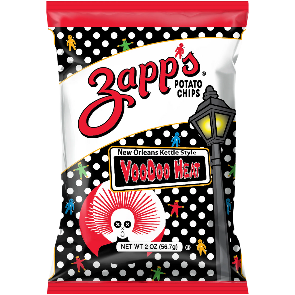 Zapp's New Orleans Kettle Style Voodoo Heat Potato Chips - 2oz (56.7g)