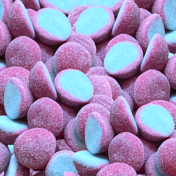 Jelly Filled Sour Blueberry Raspberry Bombs (Swedish)