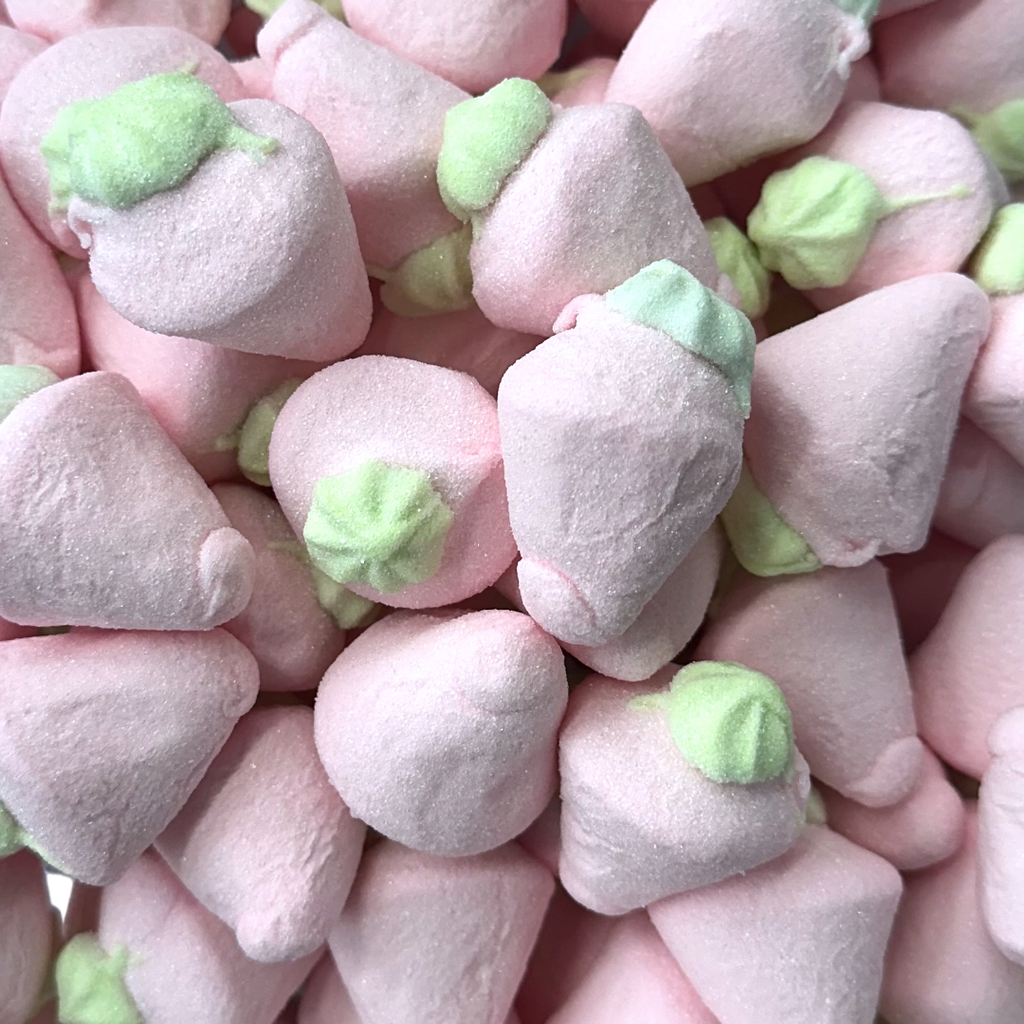Jelly Filled Strawberry Mallows