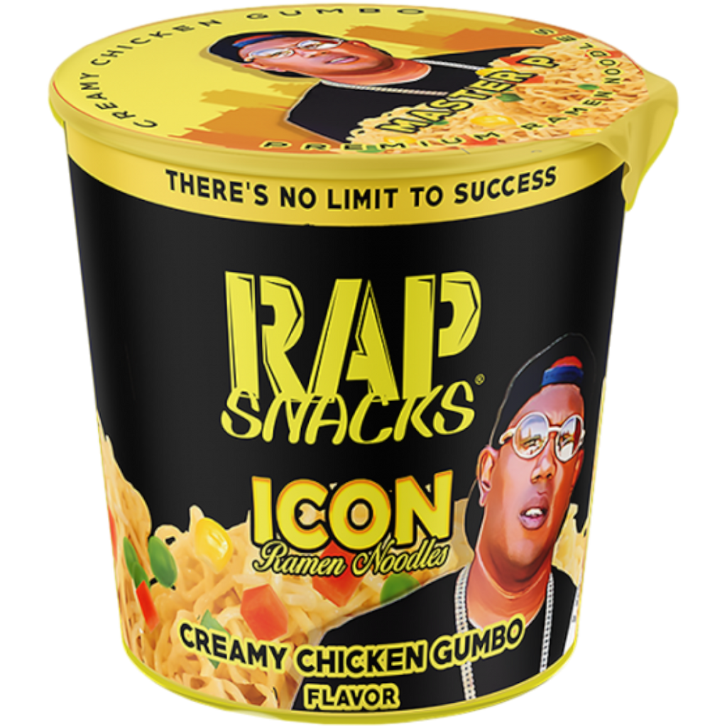 Rap Snacks Creamy Chicken Gumbo Instant Ramen Noodles - 2.25oz (64g)