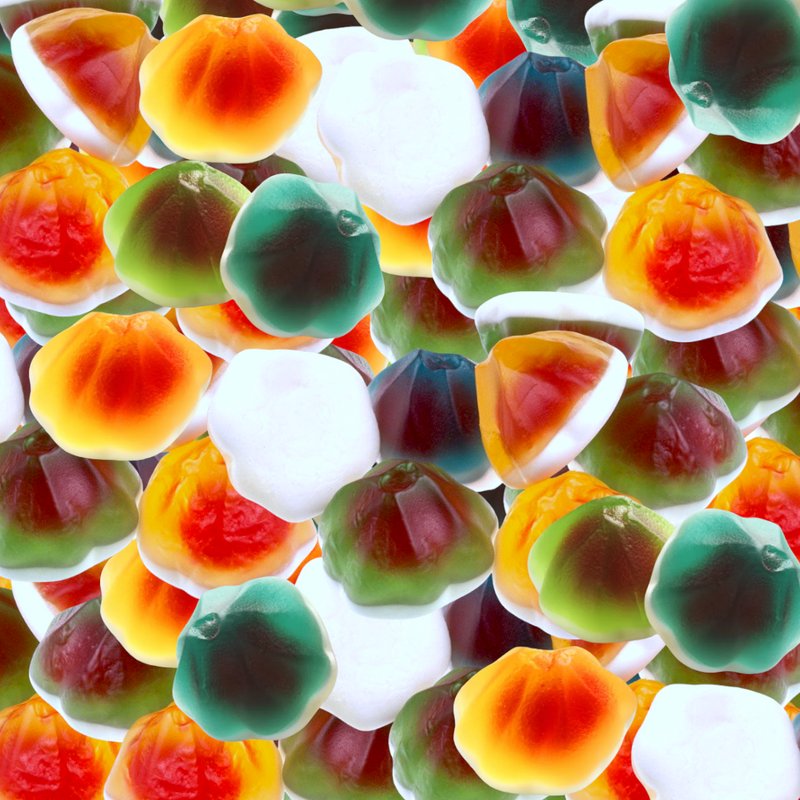 Haribo Vulcano Sour (Jelly Filled Sour Volcanoes) (German)