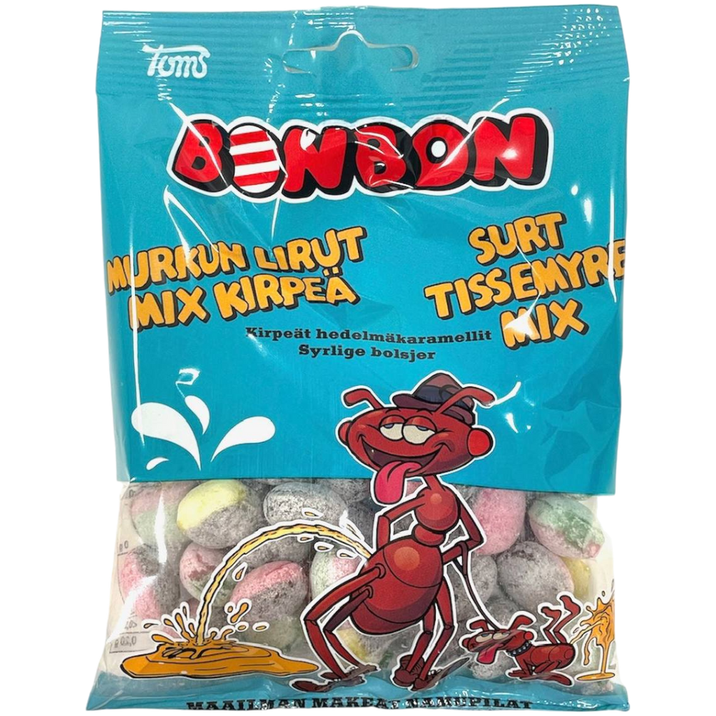 Toms Bonbon Surt Tissemyre 'Sour Ant Pee' Candy (Norway) - 4.4oz (125g)