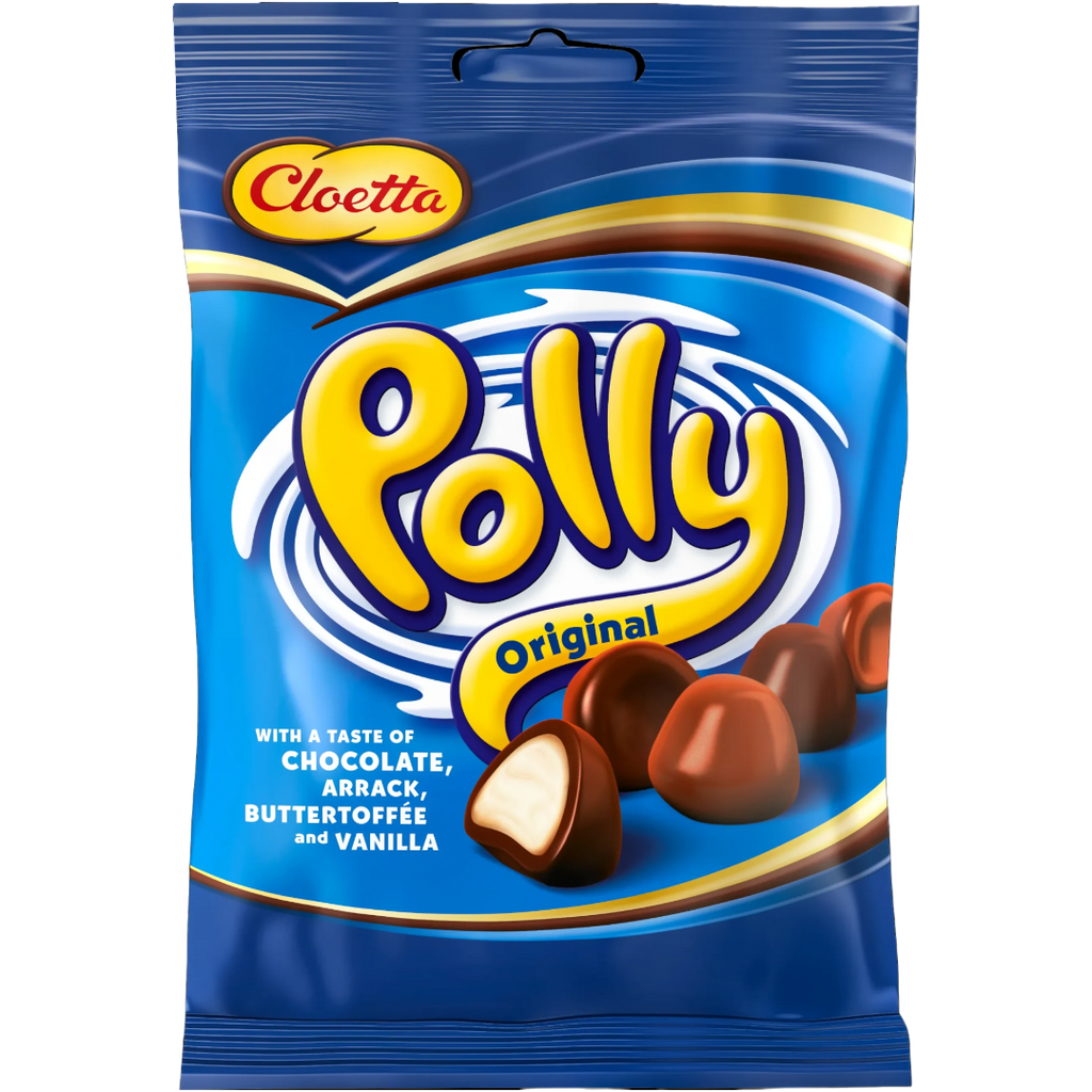 Cloetta Polly Blå Original (Swedish)- 4.59oz (130g)