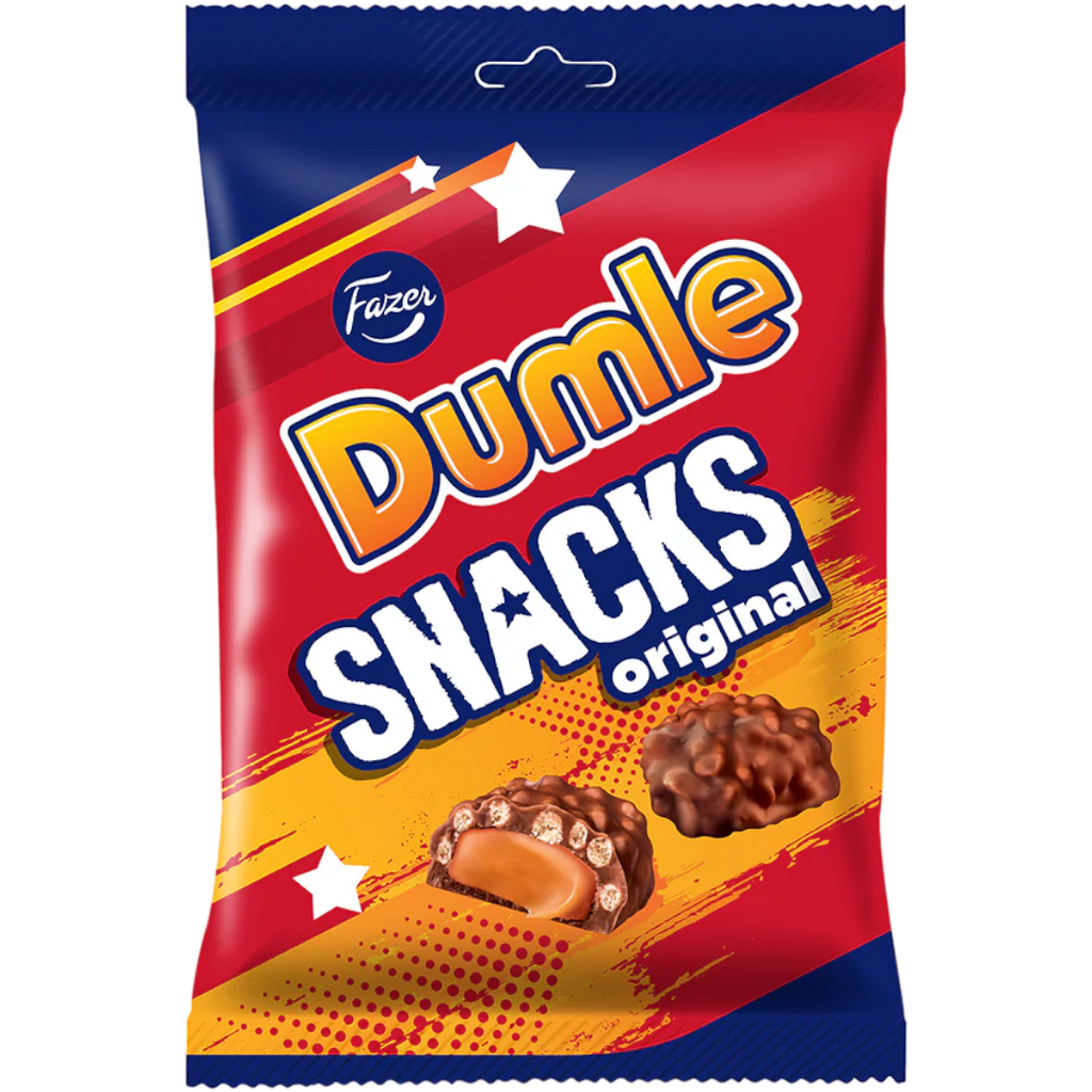 Fazer Dumle Snacks Original (Finland) - 3.5oz (100g)
