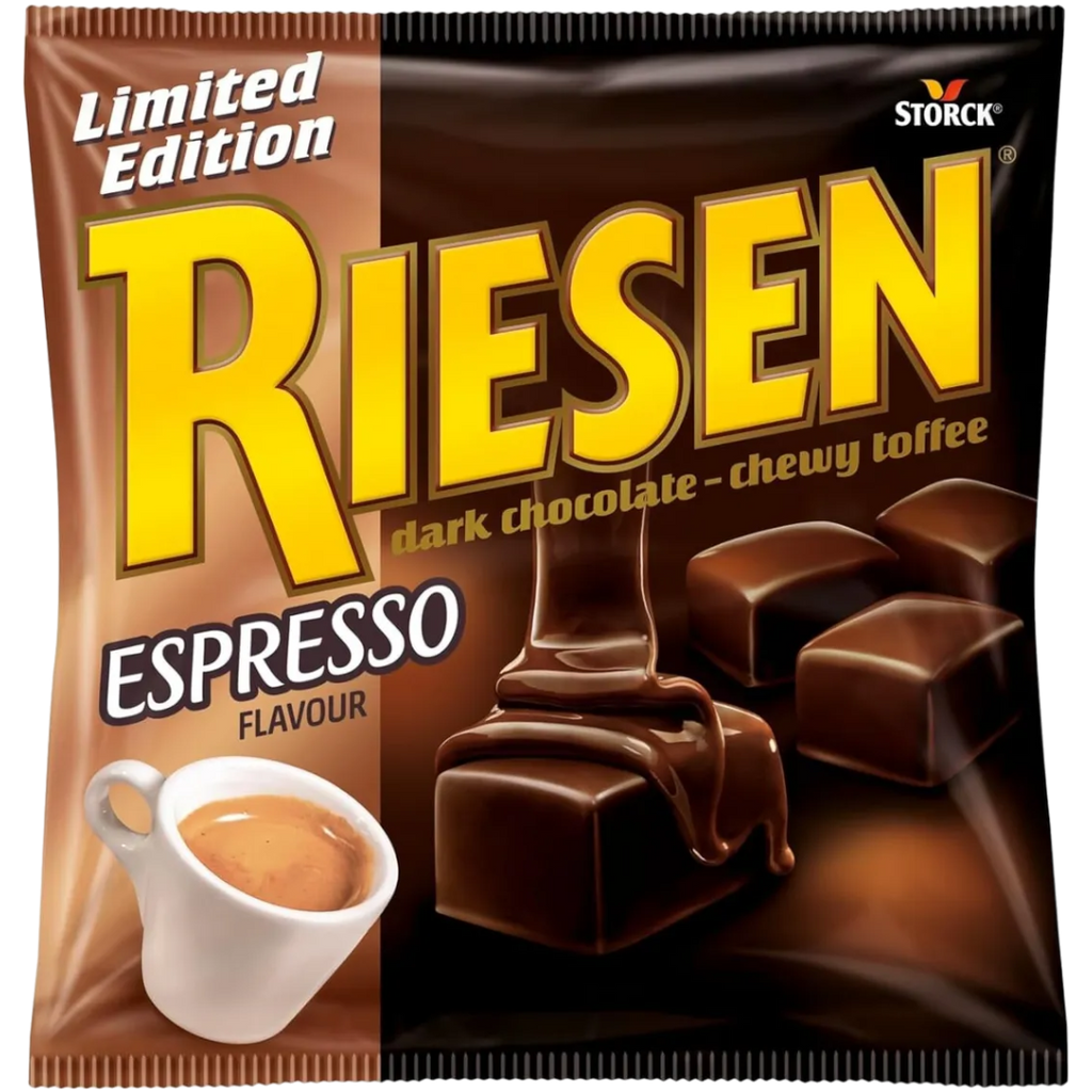 Riesen Espresso Flavour Chocolate Chewy Toffees (Limited Edition) (Germany) - 4.76oz (135g)