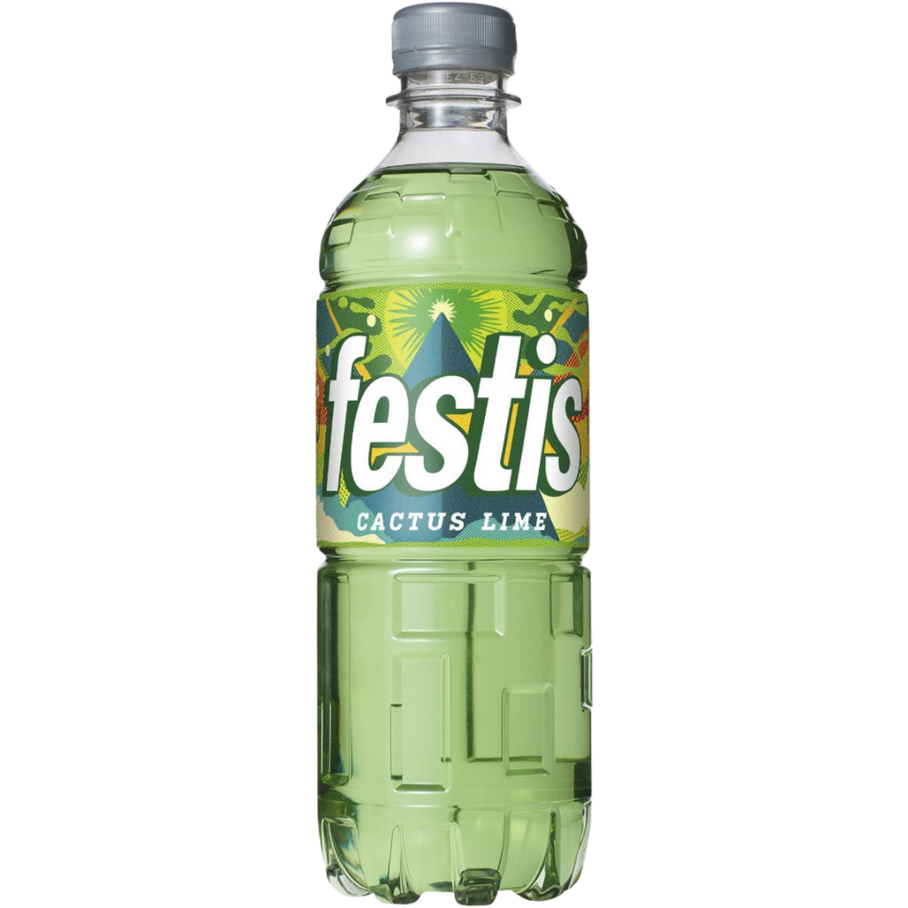 Festis Cactus Lime Fruit Drink (Swedish) - 16.9fl.oz (500ml)