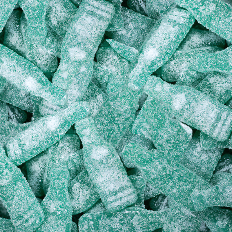 Fruktsoda (Sour Fruit Soda Bottles)