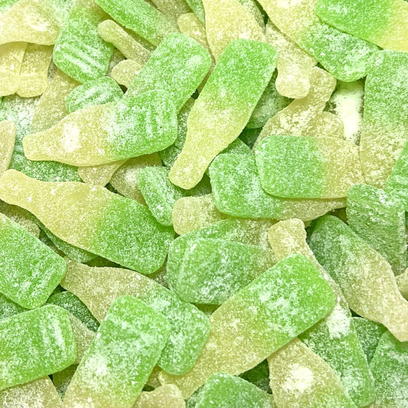 Päronsoda (Sour Pear Soda Bottles)