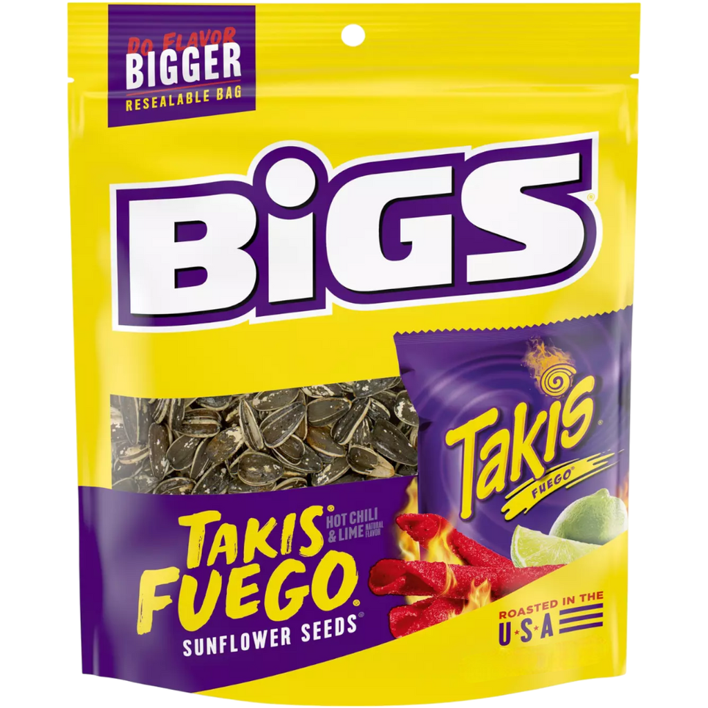 BIGS Sunflower Seeds Takis Fuego Flavour - 5.35oz (152g)