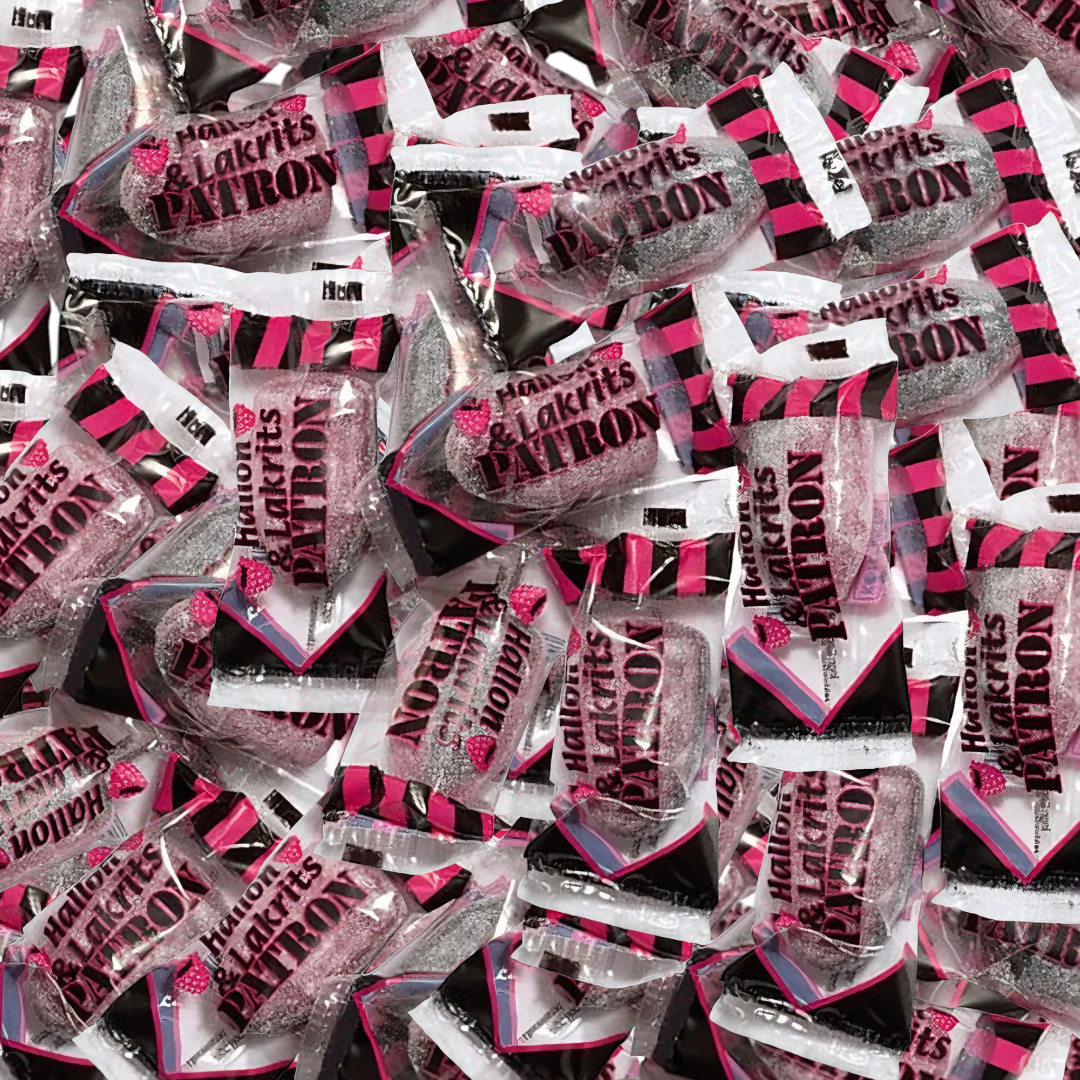 Patroner Hallon & Lakrits (Super Sour Raspberry & Liquorice Flavour Cartridges) (Swedish)