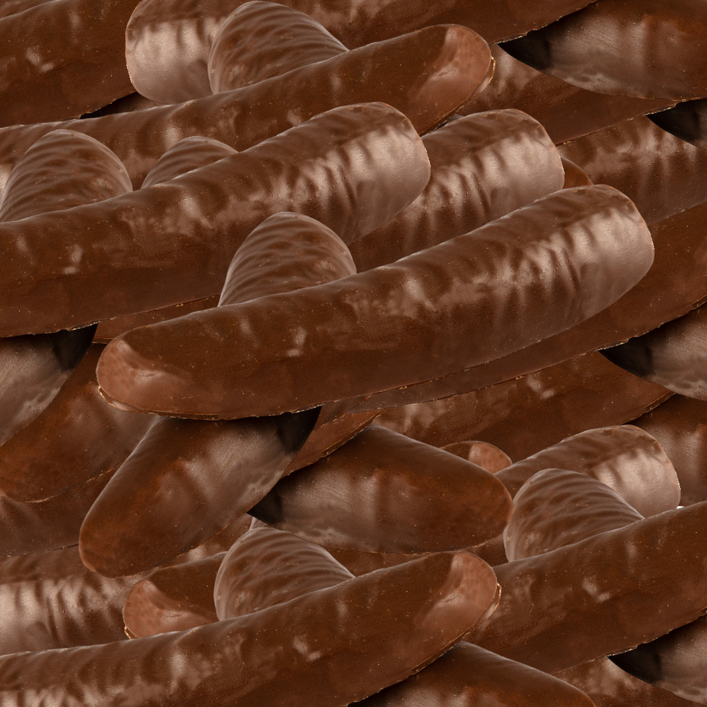 Chokladbanan Stor (Chocolate-Coated Big Foam Bananas) (Swedish)