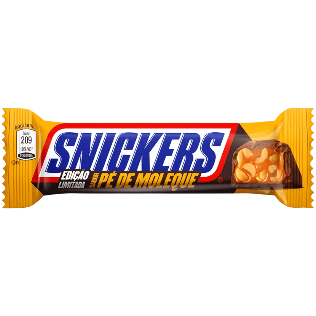 Snickers Pé De Moleque (Brazilian Peanut Brittle) Limited Edition (Brazil) - 1.48oz (42g)