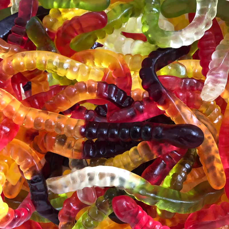 Haribo Gloeiwormen (Glow Worms) (German)