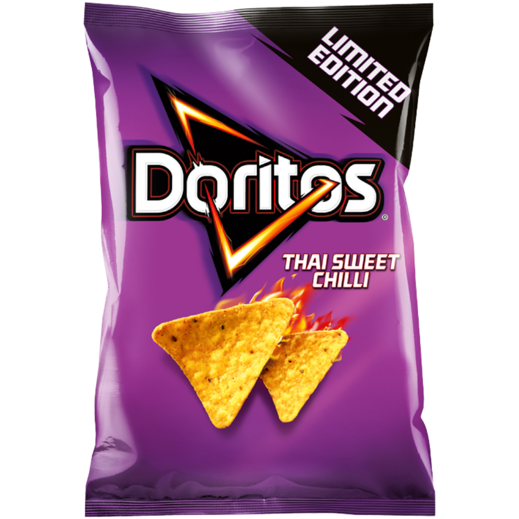 Doritos Thai Sweet Chilli Flavour Limited Edition (Australia) BB 28 July 24 - 5.3oz (150g)