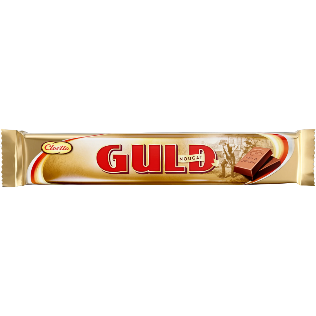 Cloetta Guld Nougat Chocolate Bar (Swedish) - 1.76oz (50g)