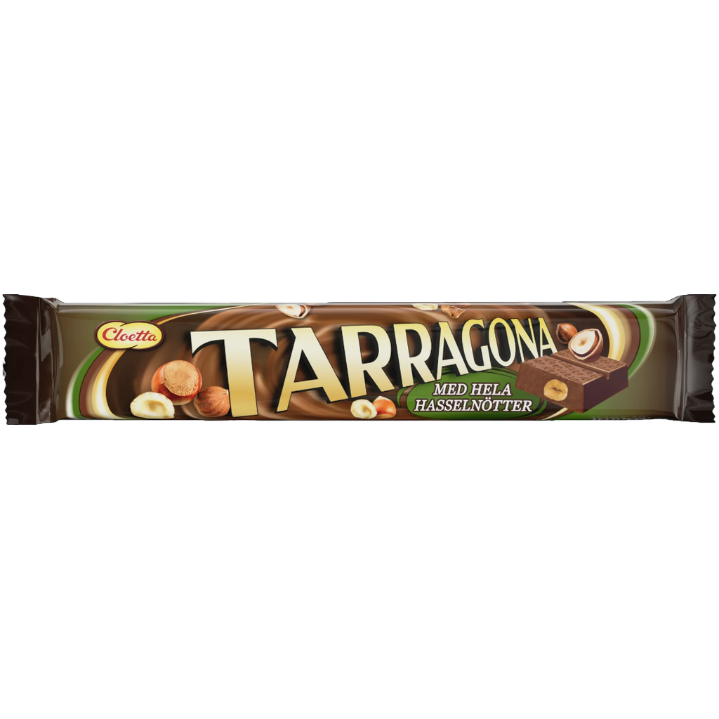 Cloetta Tarragona Hazelnut Chocolate Bar (Swedish) - 1.76oz (50g)