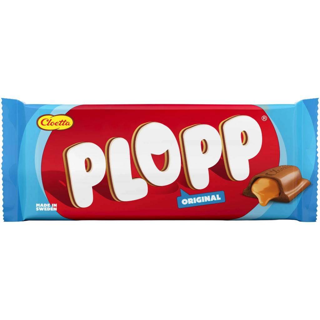 Cloetta Plopp Original Chocolate Bar (Swedish) - 2.82oz (80g)