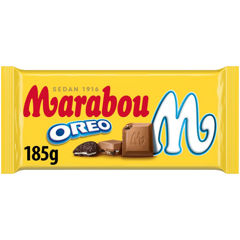 Marabou Oreo Chocolate Block (Sweden) - 6.52oz (185g)