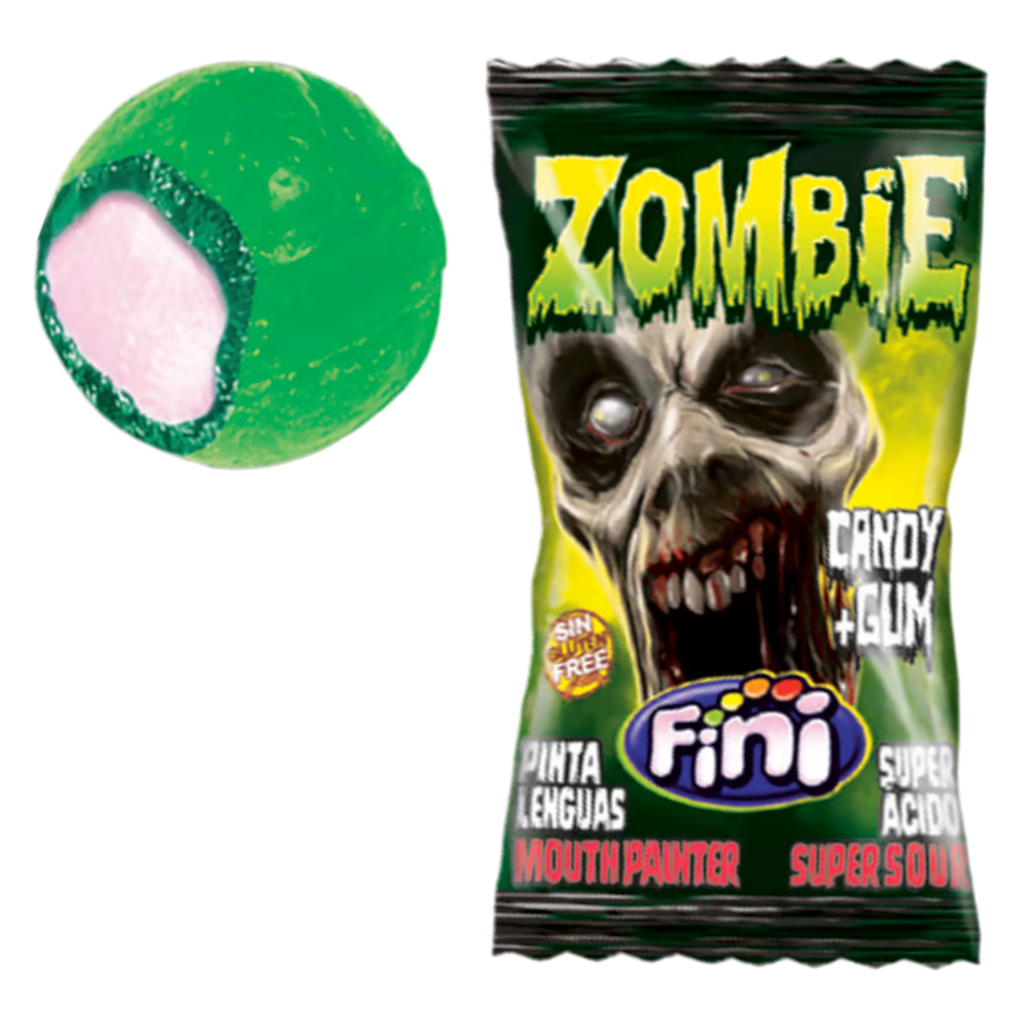 Fini Super Sour Tongue Painter Zombie Bubblegum - 0.18oz (5g)