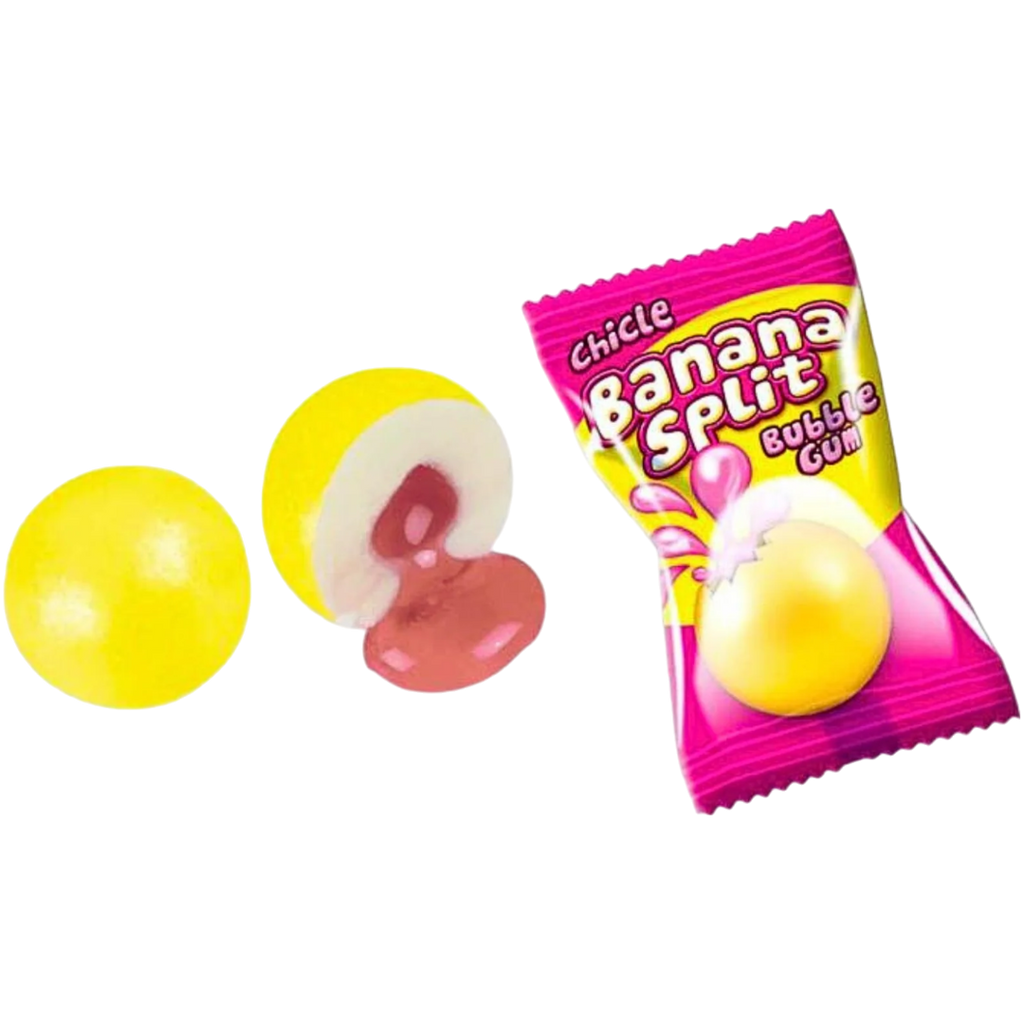 Fini Banana Split Juice Filled Bubblegum - 0.18oz (5g)