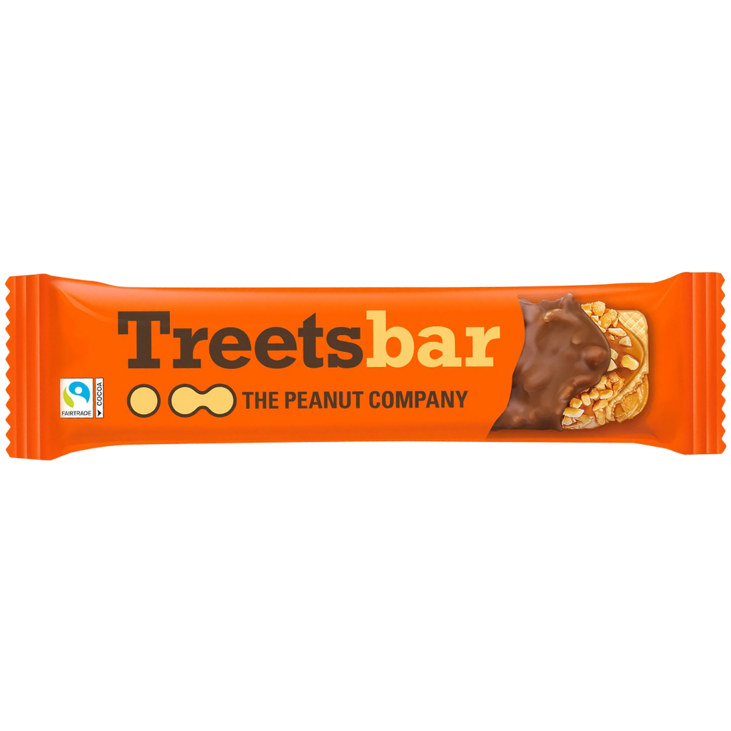 Treets Peanut Butter, Caramel, Chocolate & Wafer Bar - 1.59oz (45g)