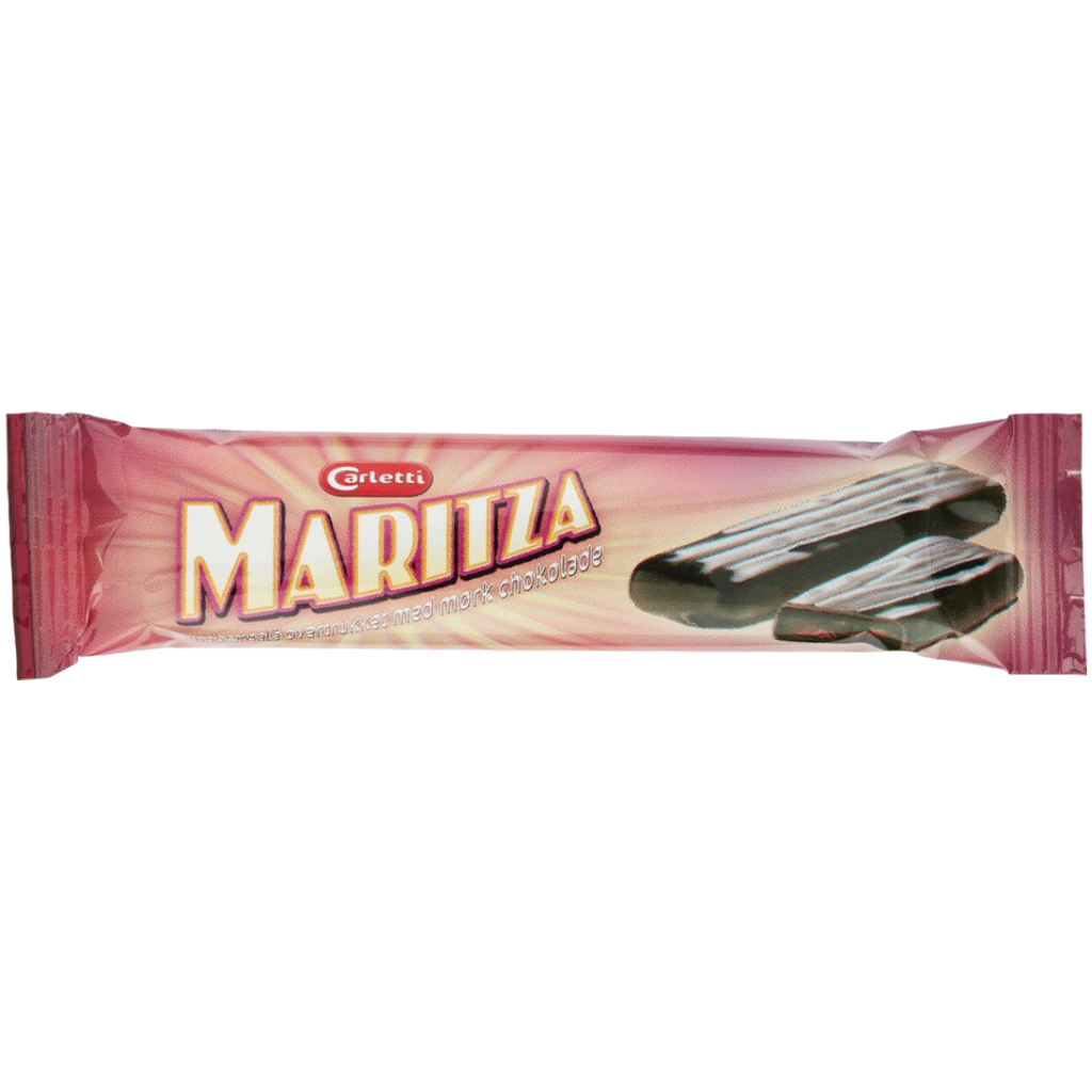 Carletti Maritza Raspberry Jelly Chocolate Bar (Danish) - 1.06oz (30g)