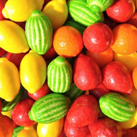 Tennisbollar Bubblegum (Fizzy-Powder-Filled Bubblegum Tennis Balls) (Swedish)