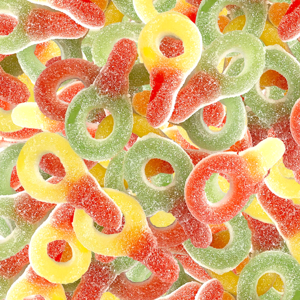 Haribo Sour Fruity Gummy & Foam Dummies