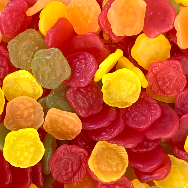 Fruktlejon (Gummy Lion Heads)