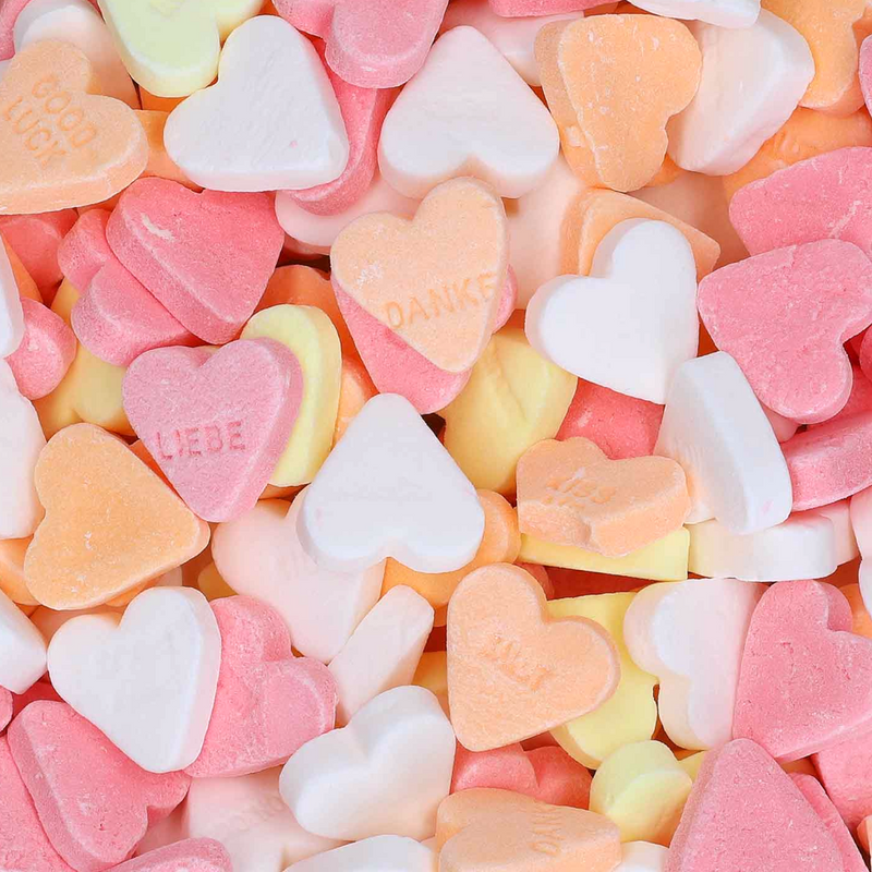 Lucky Chalk Hearts