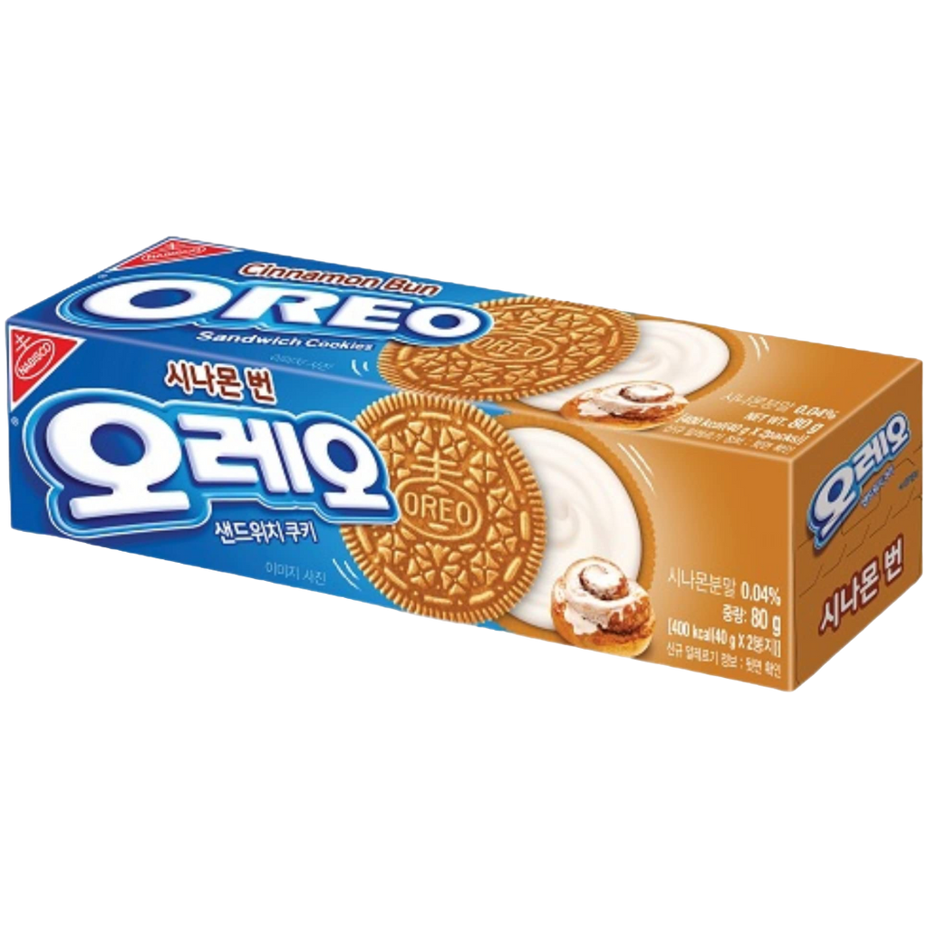 Oreo Cinnamon Bun Flavour Cookies (South Korea) - 2.82oz (80g)