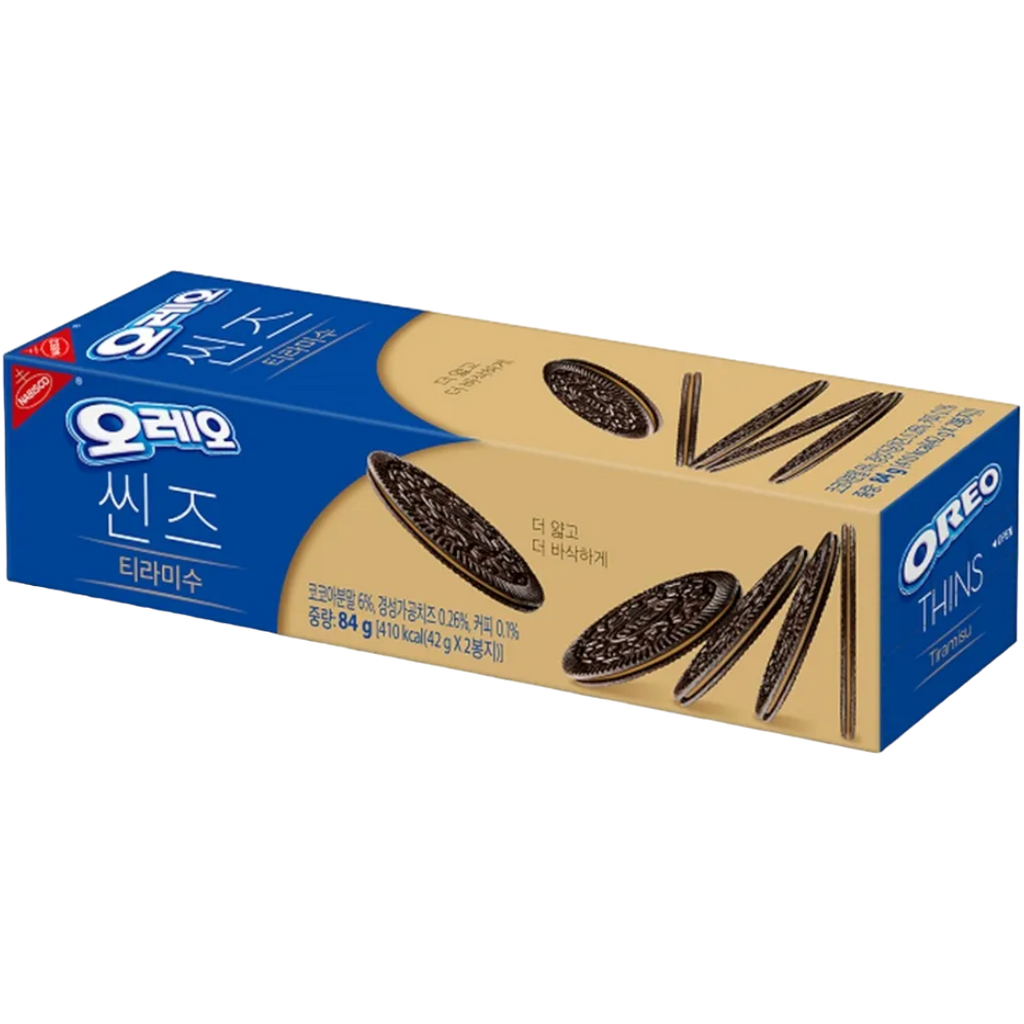 Oreo Thins Tiramisu Flavour Cookies (South Korea) - 2.96oz (84g)