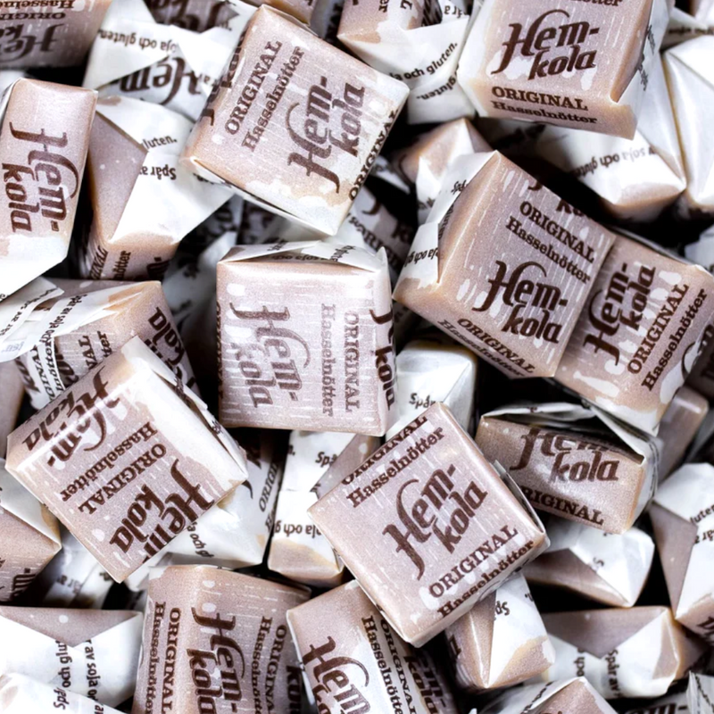 Hemkola Original Hasselnötter (Hazelnut Toffee Chews) (Swedish)