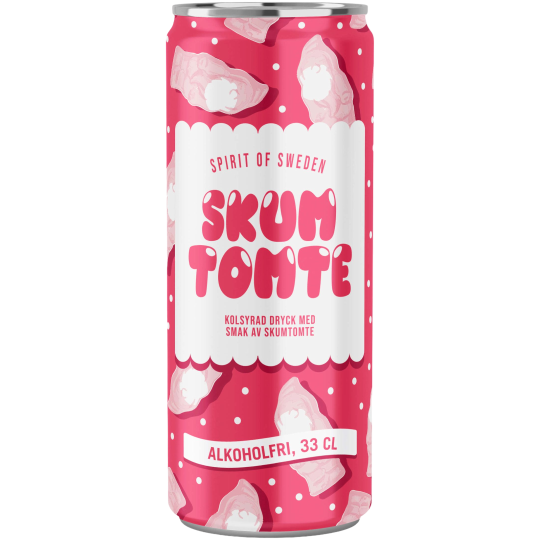 Skumtomte Foam Santa Candy Flavoured Soda (Swedish) - 11.2fl.oz (330ml)