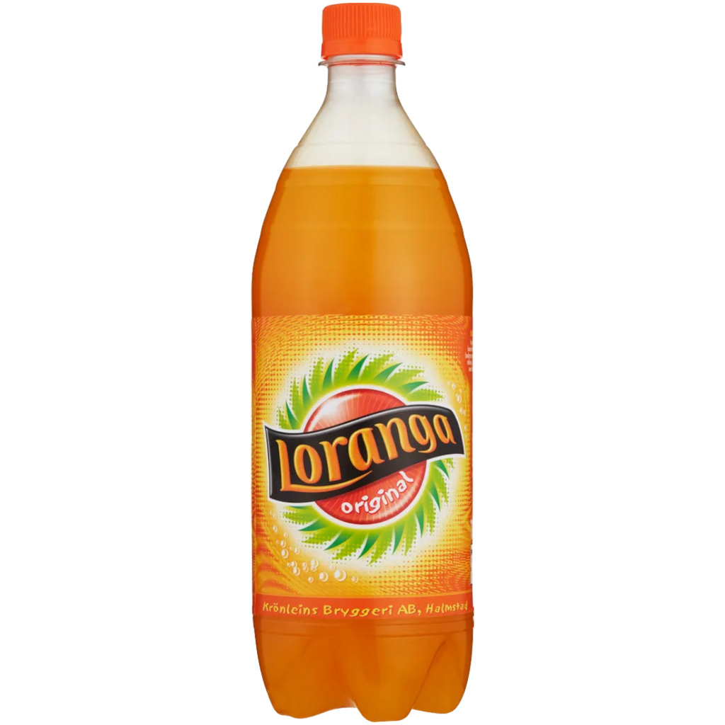 Loranga Original Apelsin (Orange) Soda (Swedish) - 16.9fl.oz (500ml)