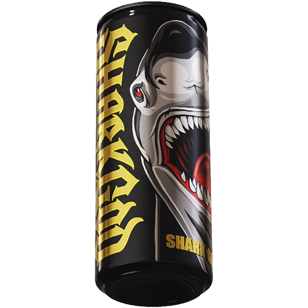 SHARKGOD Gold Pineapple & Orange Energy Drink (Swedish) - 11.2fl.oz (330ml)