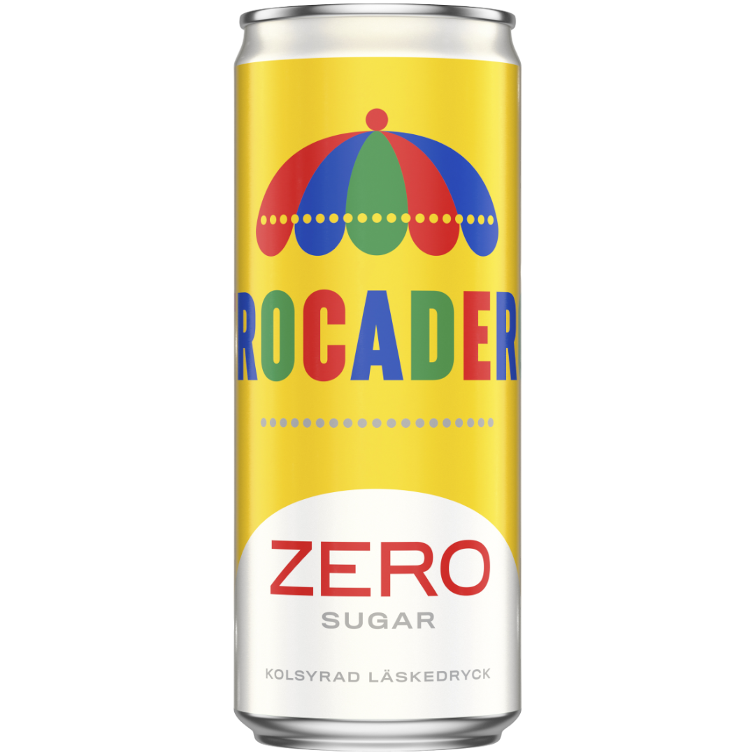 Trocadero Zero Apple & Orange Soda (Swedish) - 11.2fl.oz (330ml)