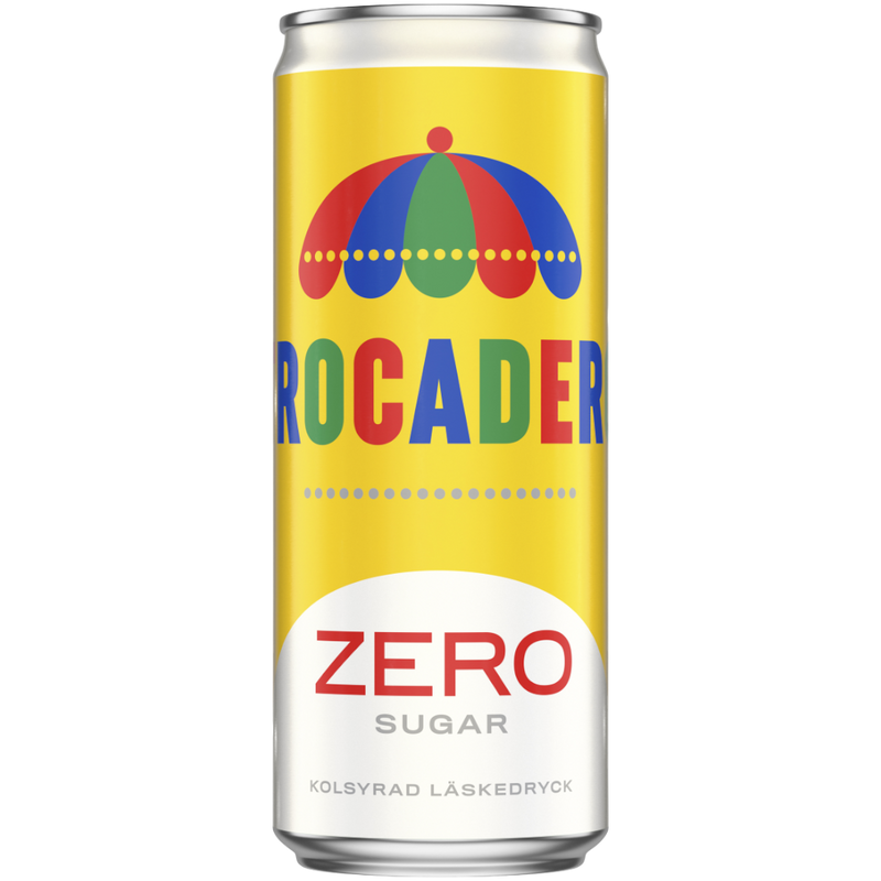 Trocadero Zero Apple & Orange Soda (Swedish) - 11.2fl.oz (330ml)