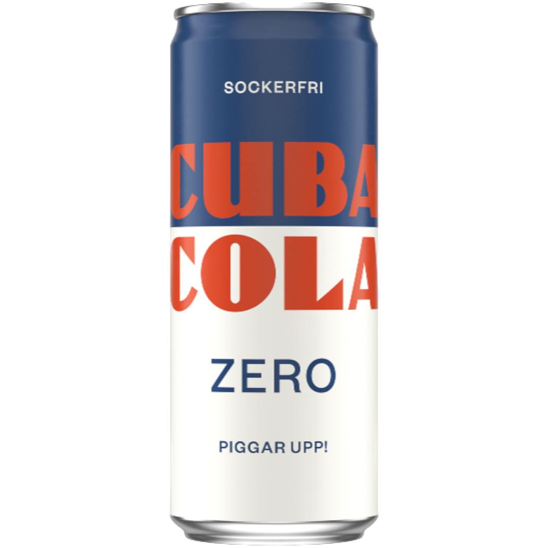 Cuba Cola Zero (Swedish) - 11.2fl.oz (330ml)B.B-24.06.24