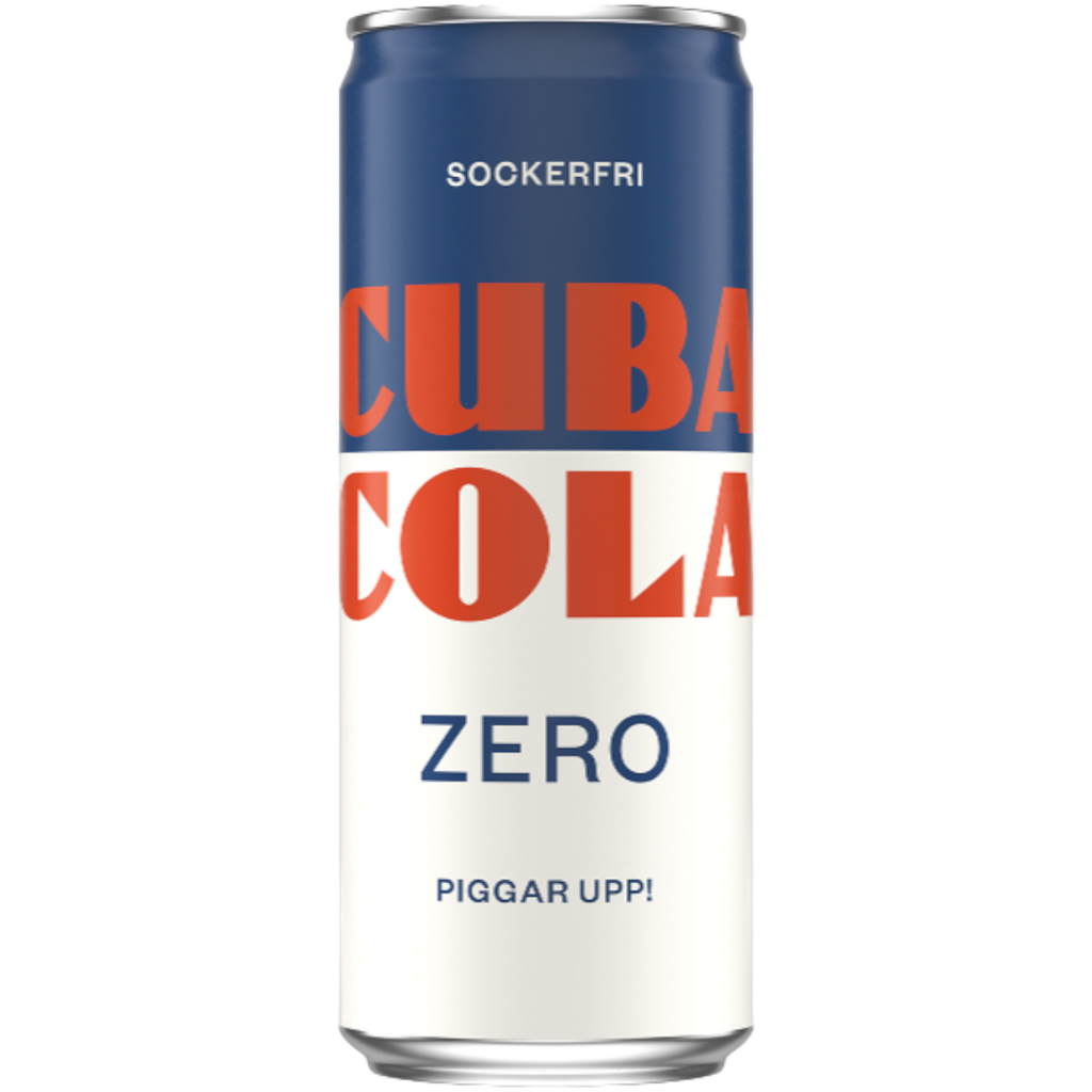 Cuba Cola Zero (Swedish) - 11.2fl.oz (330ml)B.B-24.06.24