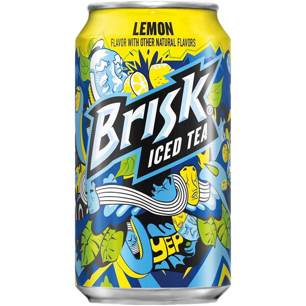 Brisk Iced Tea Lemon (Canada) - 12fl.oz (355ml) | Poppin Candy