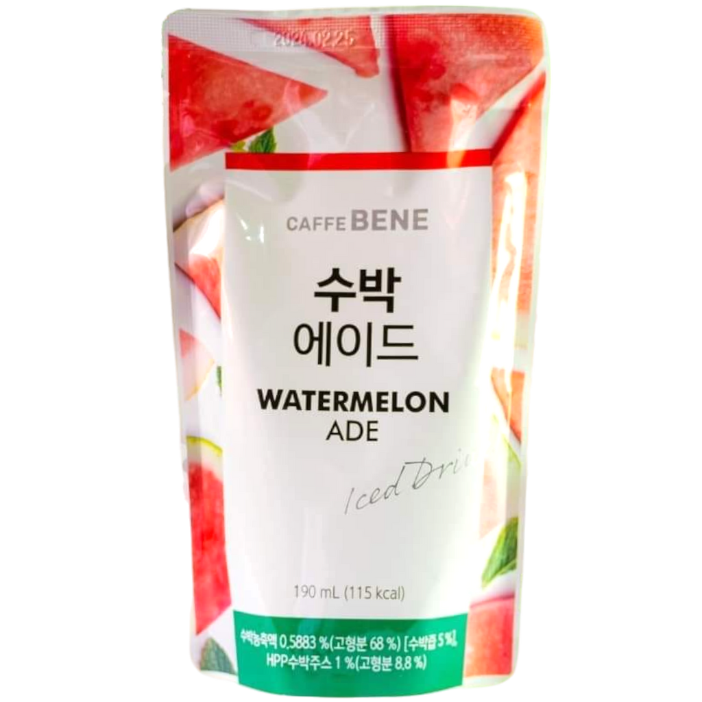 Caffe Bene Watermelon Ade - 6.4fl.oz (190ml)