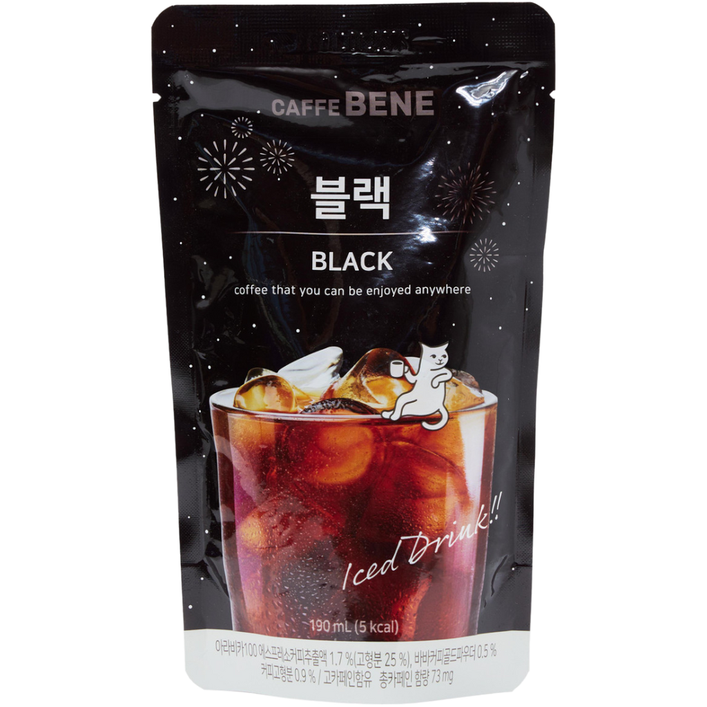 Caffe Bene Iced Black Coffee - 6.4fl.oz (190ml)