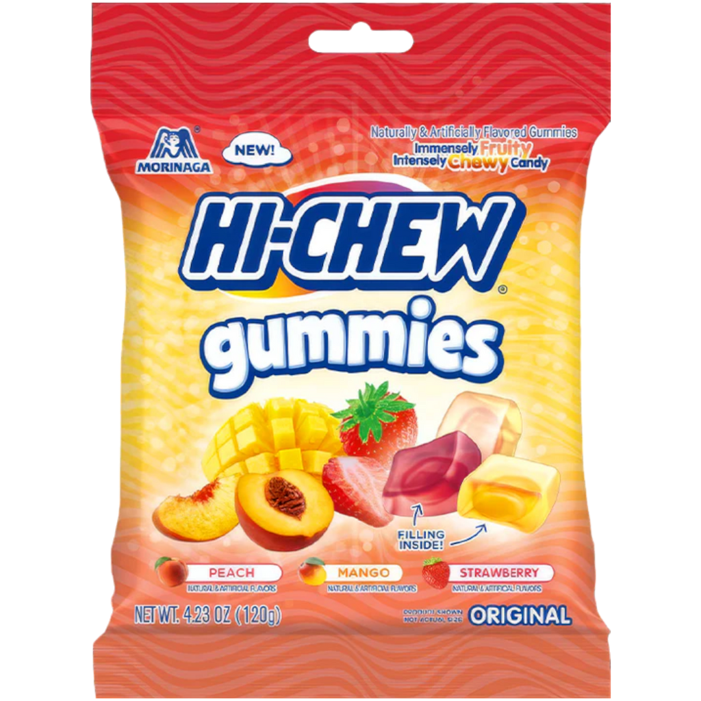 Hi-Chew Gummies Original Peg Bag - 4.23oz (120g)