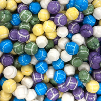 Tennisbollar Bubblegum (Fizzy-Powder-Filled Bubblegum Tennis Balls) (Swedish)