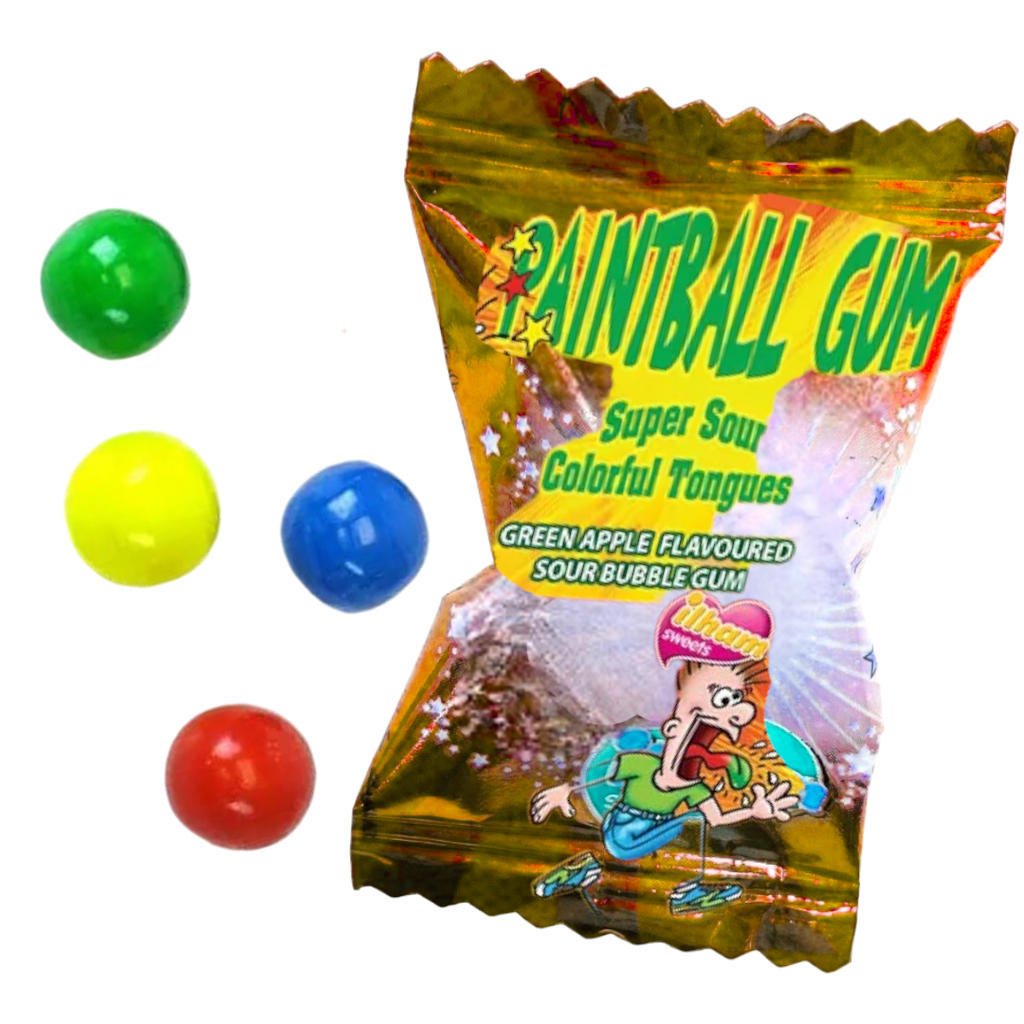 Sour Paintball Tongue Painter Bubblegum - 0.12oz (3.5g)