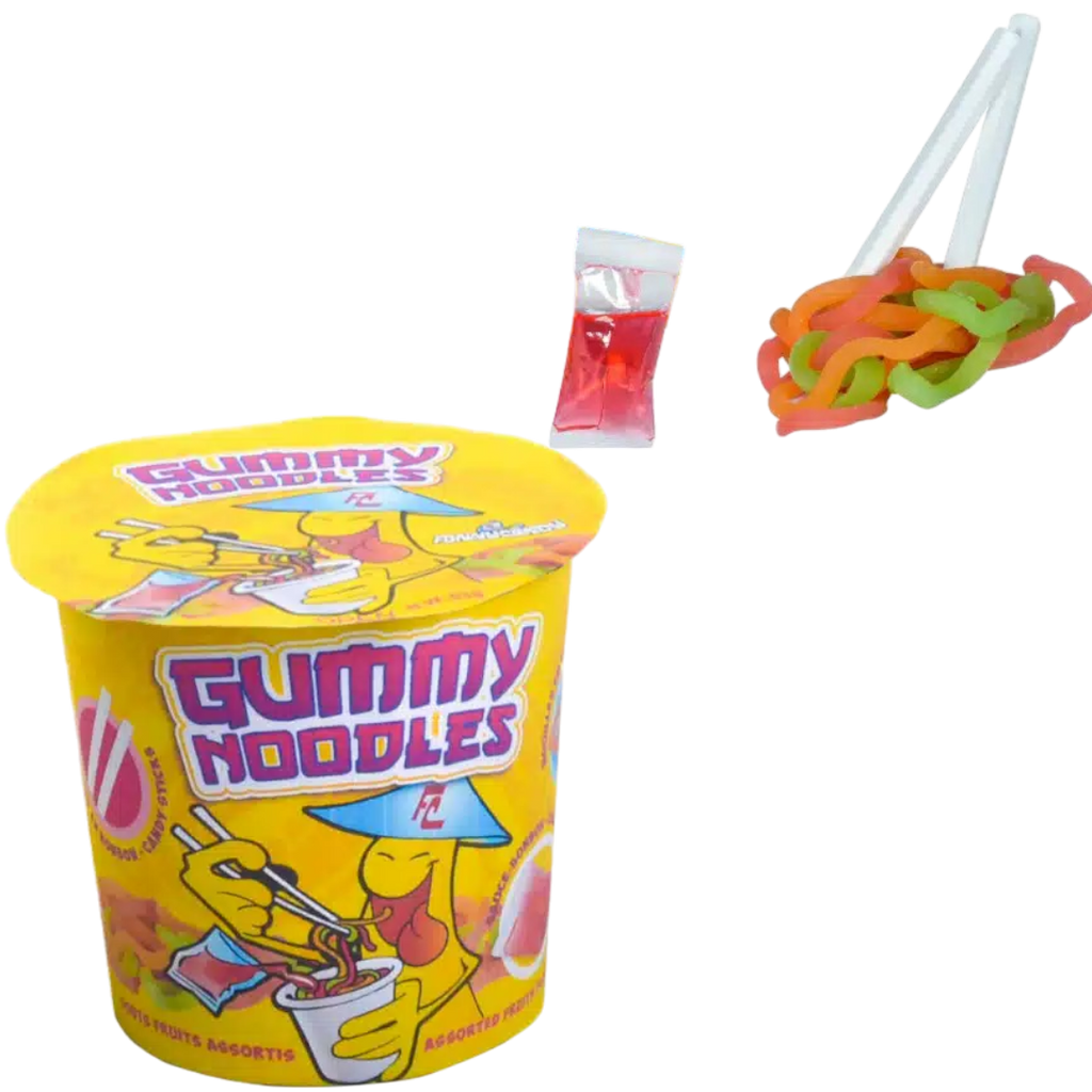 Gummy Noodles Candy Pot - 2.2oz (63g)